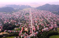 Chiêm ngưỡng làng quê ở Thanh Hóa quy hoạch kiểu ô bàn cờ 