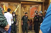 Hình ảnh công an khám xét nhà 'đại ca' ở Thanh Hóa