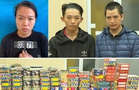 Bắt giam 3 người mua bán, tàng trữ trái phép hơn 500 kg pháo nổ