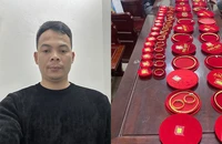 Dùng vàng giả mạ màu đi lừa tiệm vàng 1,6 tỉ đồng