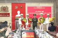 Công an Quảng Bình điều động, bổ nhiệm 6 trưởng, phó phòng