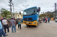 Ô tô tải hết hạn đăng kiểm gây tai nạn, một người tử vong