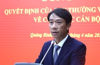 Bổ nhiệm Chánh Văn phòng Tỉnh ủy Quảng Bình