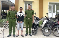 Bắt kẻ nghiện ma túy gây ra hàng loạt vụ trộm xe máy ở Quảng Bình