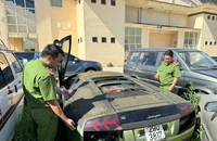 Quảng Bình tiêu huỷ ô tô Lamborghini và Mercedes-Benz G63
