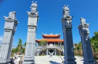 Cận cảnh Nhà tưởng niệm Đại tướng Võ Nguyên Giáp sắp hoàn thành