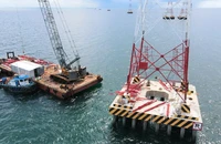 Dốc sức hoàn thành đường dây 220 kV Kiên Bình - Phú Quốc ​