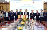 Bộ Tài nguyên và Môi trường và BIDV hợp tác thúc đẩy phát triển tài chính xanh bền vững