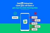 ZaloPay cảnh báo chiêu trò lợi dụng uy tín ví điện tử để lừa đảo người dùng