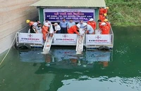 Thả cá giống, tái tạo nguồn thủy sản lòng hồ Thủy điện Đồng Nai 3 và Đồng Nai 4