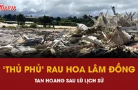 ‘Thủ phủ’ rau, hoa ở Lâm Đồng tan hoang sau lũ lịch sử