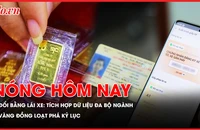 Nóng hôm nay 20-1: Thông tin mới về đổi giấy phép lái xe; Vàng miếng và vàng nhẫn đồng loạt phá kỷ lục
