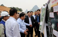 Kiểm tra tiến độ giải ngân vốn đầu tư công tại Dự án cao tốc Hà Giang - Tuyên Quang