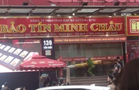 3 cửa hàng vàng Bảo Tín Minh Châu tạm ngừng giao dịch trong chiều 25-3