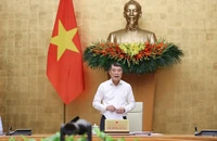 Thủ tướng Lê Minh Hưng chủ trì phiên họp thường kỳ đầu tiên của Chính phủ khóa XVI