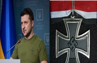 Thực hư chuyện ông Zelensky mặc áo có biểu tượng của phát xít Đức