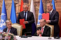 Nga-Ukraine ký thoả thuận xuất khẩu ngũ cốc qua biển Đen, Mỹ sẽ theo dõi sát sao 
