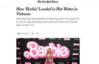 Báo Mỹ, Nhật,... nói gì về việc phim ‘Barbie’ bị cấm chiếu? 