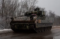 Độc lạ cách Ukraine dùng xe chiến đấu Bradley do Mỹ sản xuất