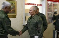 VIDEO: Tổng thống Putin thị sát mặt trận tỉnh Kursk 