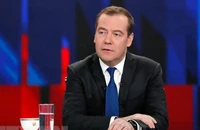 Cựu Tổng thống Nga Dmitry Medvedev hiện là Phó chủ tịch Hội đồng An ninh Nga. Ảnh: AFP