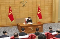 Triều Tiên mở các cuộc họp khẩn tìm cách đối phó dịch COVID-19. Ảnh: EPA