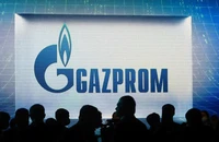 Logo của Gazprom. Ảnh: POLITICO