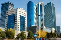 Toàn cảnh thủ đô Nur-Sultan (Astana). Ảnh: RT