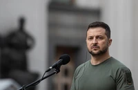 Tổng thống Ukraine - ông Volodymyr Zelensky. Ảnh: GETTY IMAGES