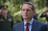 Ông Sergey Naryshkin - Giám đốc Cơ quan Tình báo Nước ngoài (SVR) Nga. Ảnh: SPUTNIK