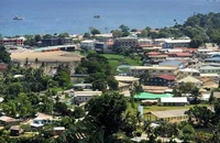 Thủ đô Honiara của Quần đảo Solomon. Ảnh: AP