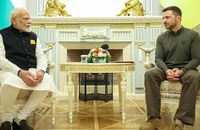 Thủ tướng Ấn Độ lần đầu thăm Ukraine, kêu gọi ông Zelensky đàm phán với Nga