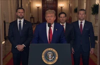 Ông Trump phát biểu toàn quốc vụ Mỹ tấn công Iran, cảnh báo còn đánh mạnh hơn 