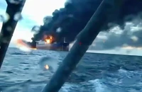 Hai tàu được cho thuộc ‘hạm đội bóng tối’ của Nga nổ ở Thổ Nhĩ Kỳ là do Ukraine tấn công?
