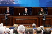 Ông Putin họp Hội đồng Bộ Quốc phòng Nga, bàn những gì?