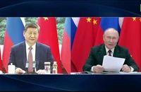 Ông Putin và ông Tập hội đàm, nhấn mạnh quan hệ Nga-Trung 'mùa nào cũng là mùa xuân'