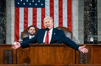 Ông Trump nói những gì trong thông điệp liên bang dài gần 2 tiếng?