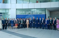 Thứ trưởng Ngoại giao Nguyễn Minh Hằng dự khai mạc chương trình 'Lãnh đạo cao cấp' dành cho cán bộ Lào 