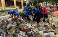 Hàng trăm thanh niên TP.HCM tình nguyện hỗ trợ khắc phục hậu quả mưa lũ