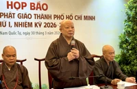Dự kiến 600 đại biểu tham dự Đại hội đại biểu Phật giáo Việt Nam TP.HCM nhiệm kỳ 2026-2031