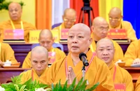 Hòa thượng Thích Lệ Trang tái đắc cử Trưởng ban Trị sự Giáo hội Phật giáo Việt Nam TP.HCM
