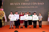 Ra mắt tủ sách 'Huyền thoại Côn Đảo', lan tỏa giá trị lịch sử và văn hóa đọc