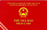 Từ 15-2: Được nộp hồ sơ cấp thẻ nhà báo qua mạng