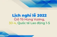 Ngày nghỉ lễ trùng với ngày nghỉ hằng tuần thì người lao động được nghỉ bù ngày nghỉ hằng tuần vào ngày làm việc kế tiếp. Ảnh: THUỲ TRANG