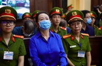 Hình ảnh bị cáo Trương Mỹ Lan tại tòa trong vụ án thứ hai