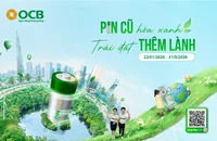 OCB tiếp tục mở rộng chiến dịch Pin Hunter trên toàn quốc