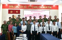 TAND khu vực 2 - TP.HCM ký quy chế phối hợp với UBND và công an 12 phường