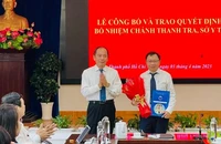 Nhân sự mới của ngành y tế TP.HCM