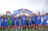 Đội FC Ching Luh vô địch Giải bóng đá Thanh niên công nhân khu vực Đồng bằng Sông Tiền