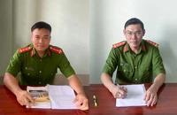 2 Đại úy công an kịp cứu cháu bé người Trung Quốc bị đuối nước